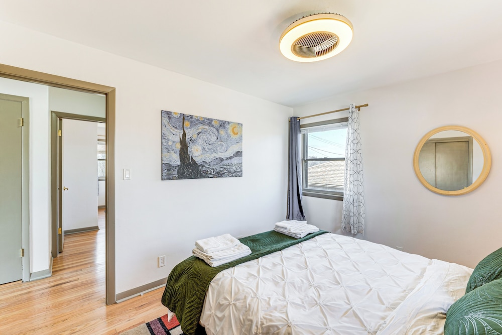 6 Mi to Summerfest Park: Home w/ Game Room!
