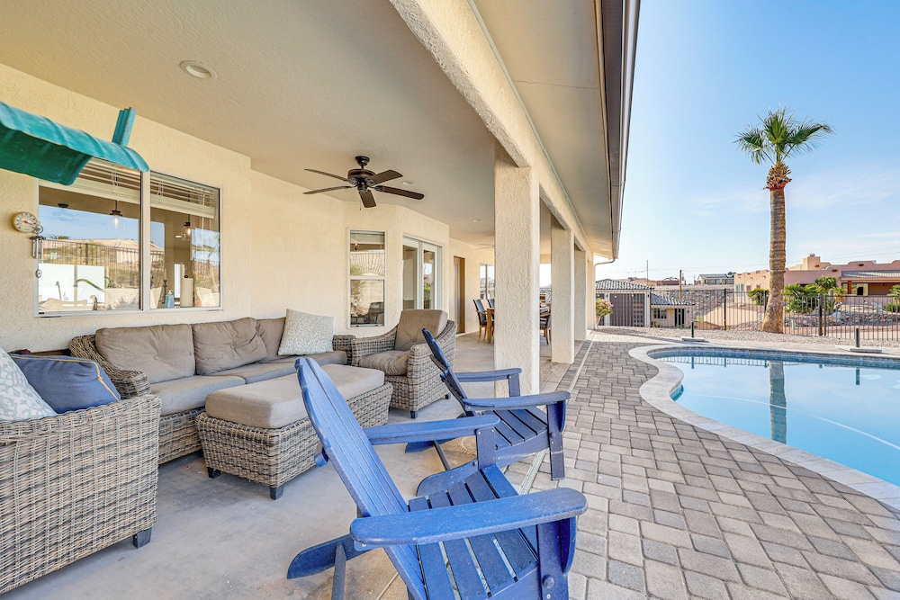 Fully Furnished Poolside Oasis 5 Mi to Lake Havasu