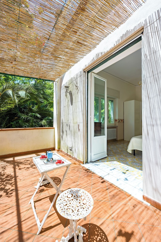 Villa Villari Terrace and Patio by Napoliapartments