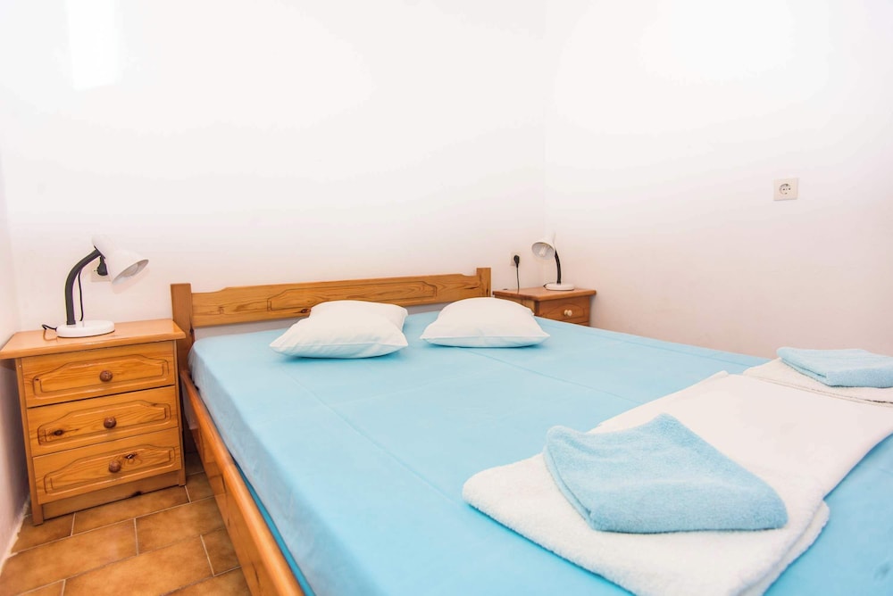Blue White Apartments - Traditional Village House