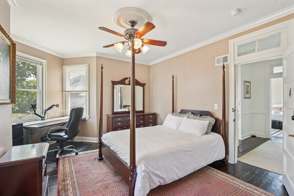 Charming Victorian Home With Porch & Large Yard 7 Bedroom Home