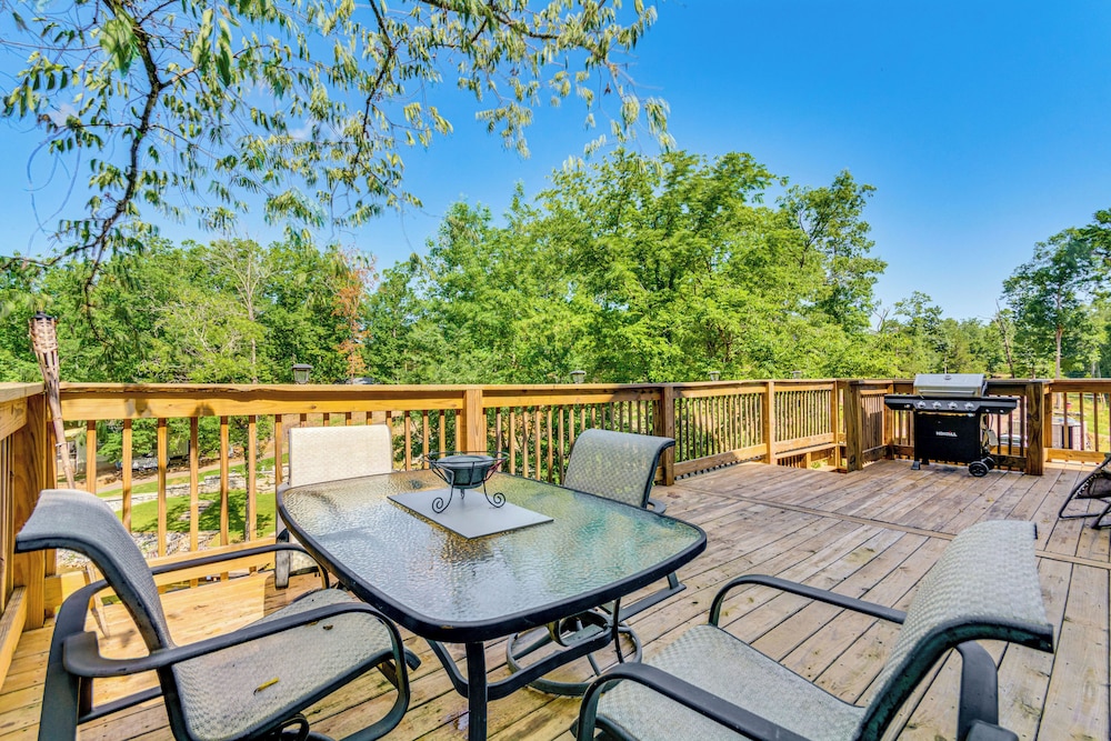 Lakefront Retreat w/ Multi-level Deck & Dock!