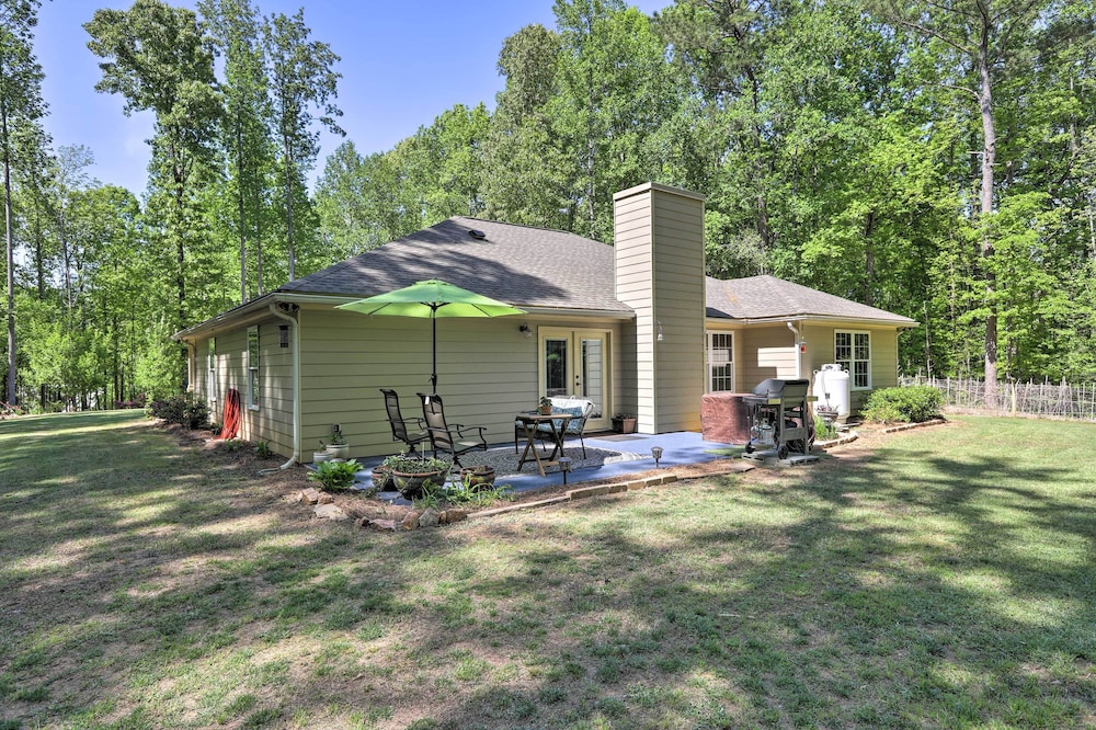 Idyllic Eatonton House w/ Patio  Lake Access!! - Property Image 7