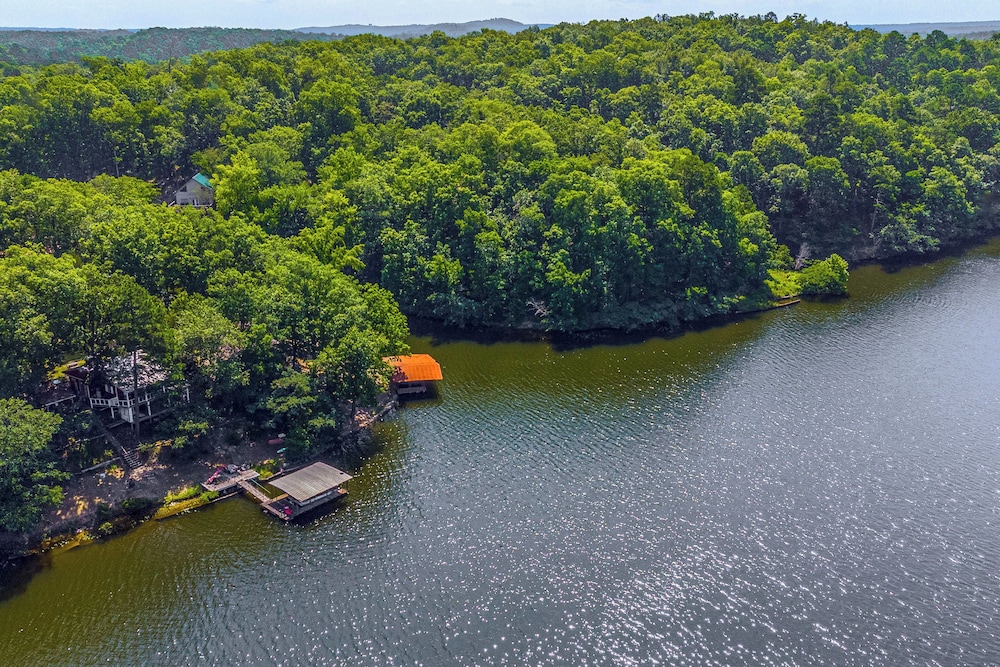 Lakefront Retreat w/ Multi-level Deck & Dock!