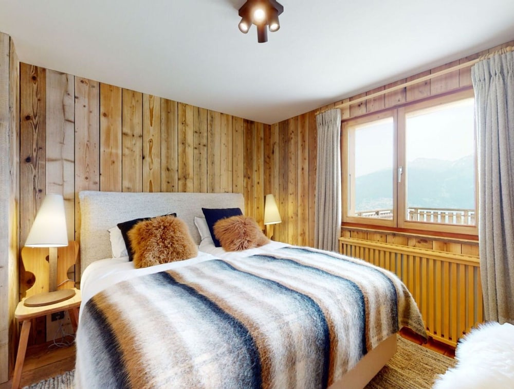 Beautiful Chalet in Le Bouveret With Garden
