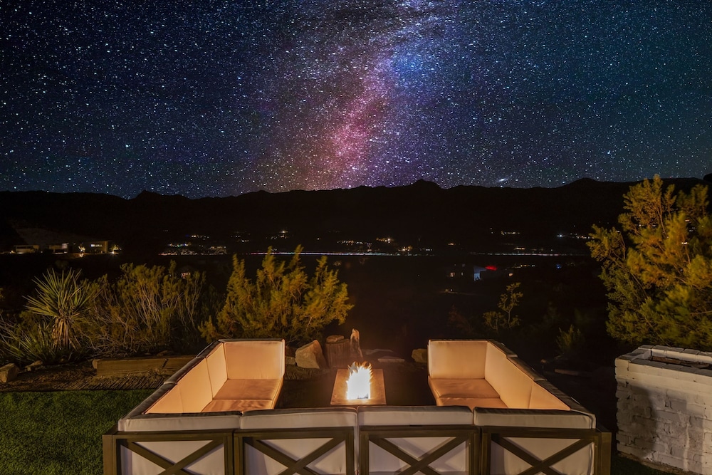 Neon Moon The Cosmic Experience w Pool Spa view 2
