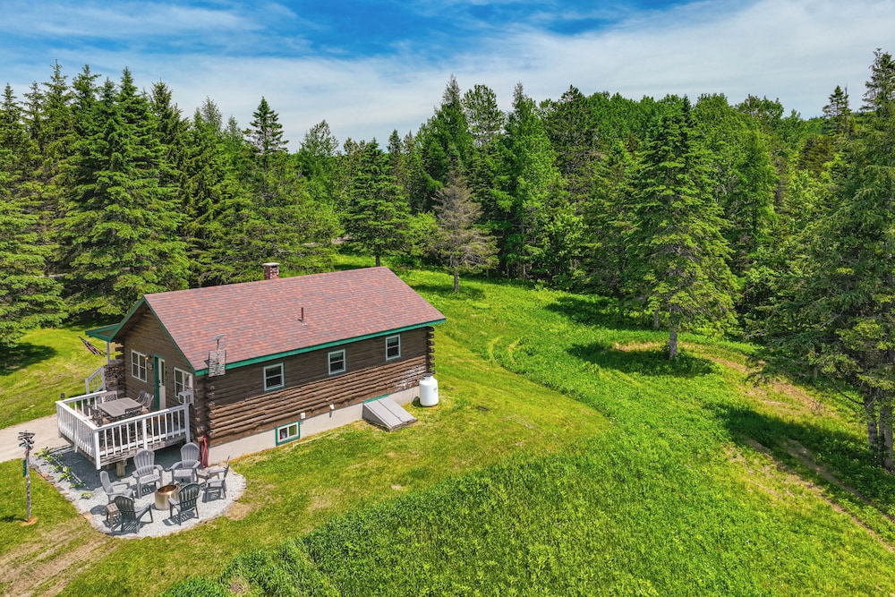 Rustic Cabin in West Danville w/ Deck & Fire Pit! view 4
