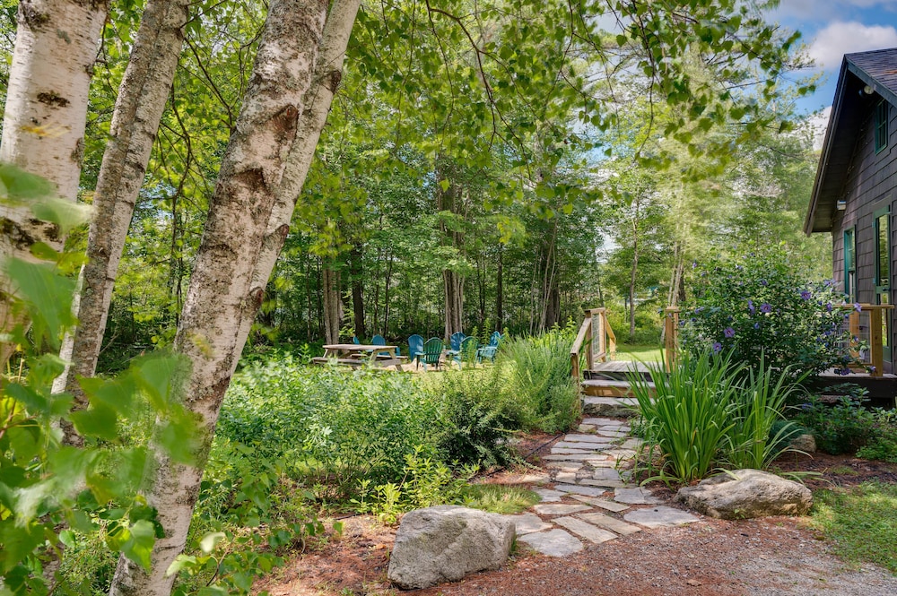 Lakefront Lovell Home w/ Dock: Walk to Town Beach!