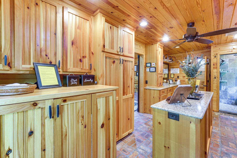 Riverfront Cabin w/ Outdoor Oasis in Seminary! - Property Image 3