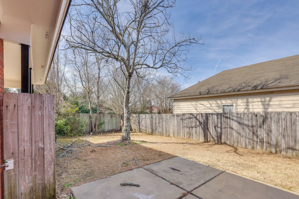 Home w/ Fenced Yard ~ 12 Mi to Dtwn Montgomery