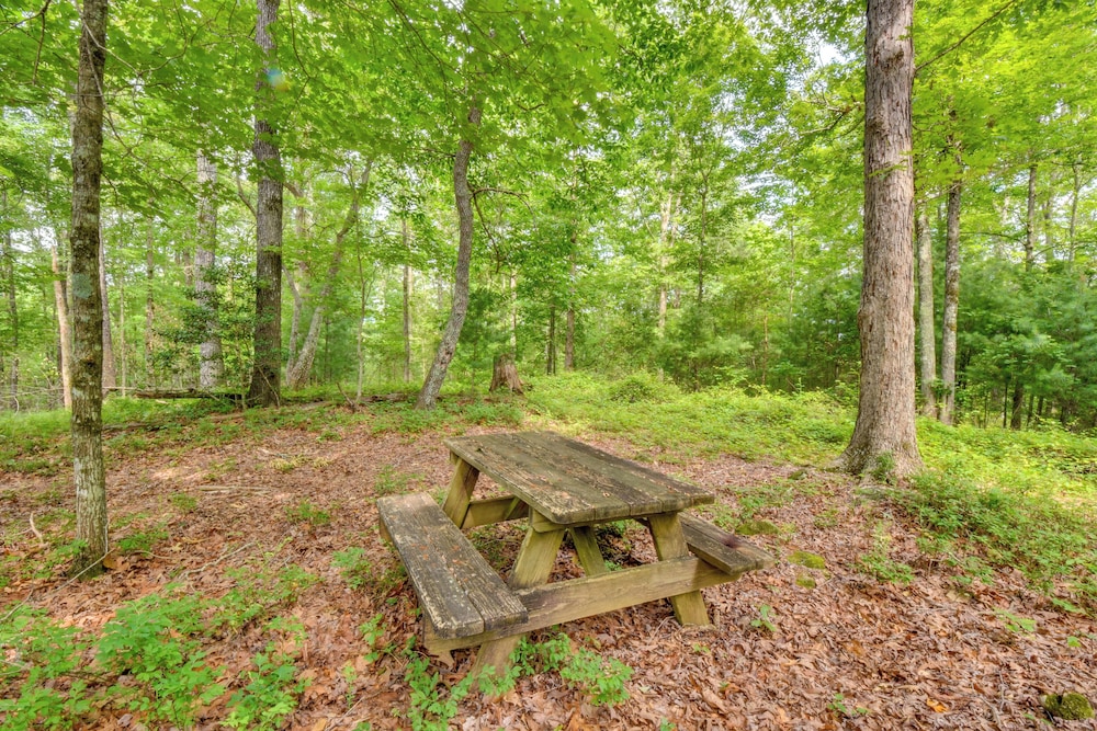 6 Mi to Helen: Mtn-view Retreat w/ Hot Tub!