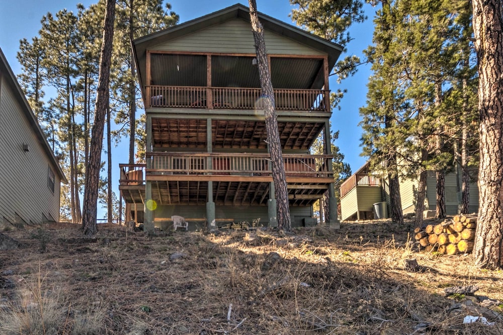 Ruidoso Cabin w/ Hot Tub & Mtn Views! view 5