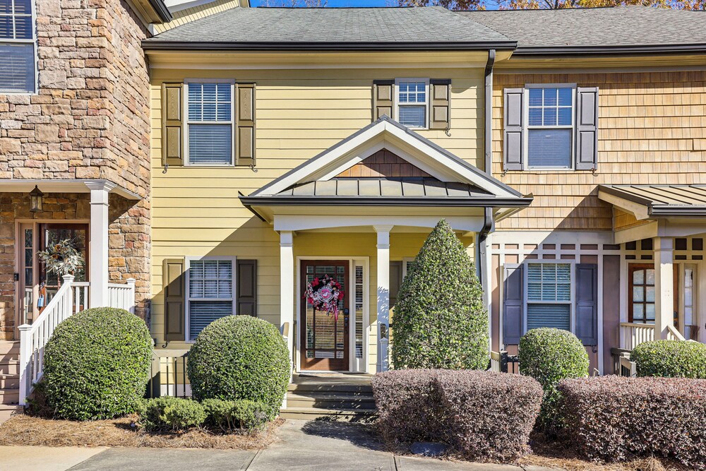Private Patio, Decks: Waterfront Eatonton Townhome
