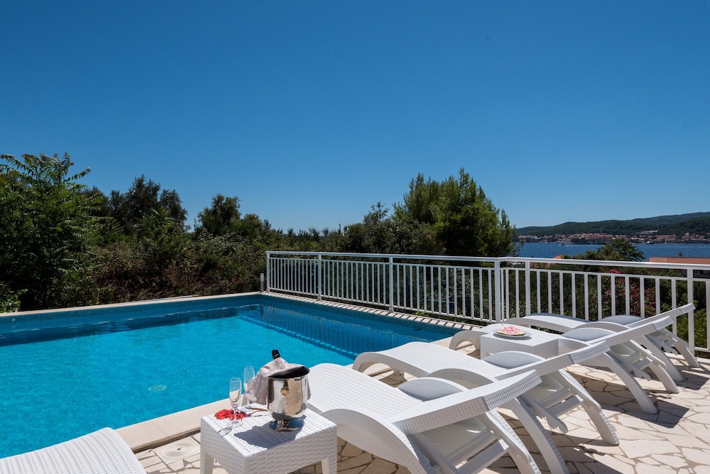 Holiday Villa Perna with Swimming Pool view 2