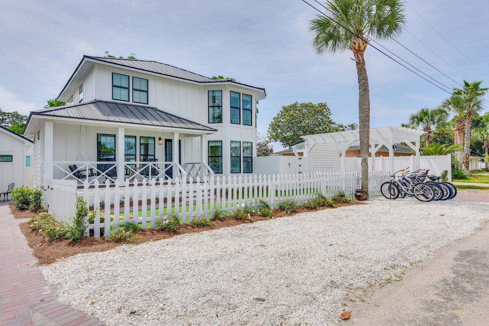 Walk to Laguna Beach: PCB Home w/ Pool Near Gulf!