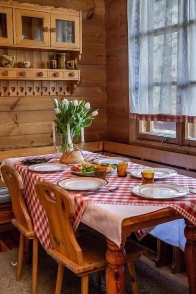 In The Woods Lodge With hot tub Inside Puszcza Knyszyśnka - Two-bedroom Villa