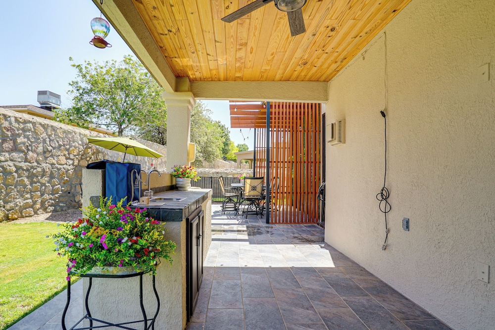 Family-friendly El Paso Home: Hike, Shop & Explore