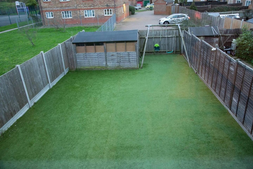 outdoor bbq area