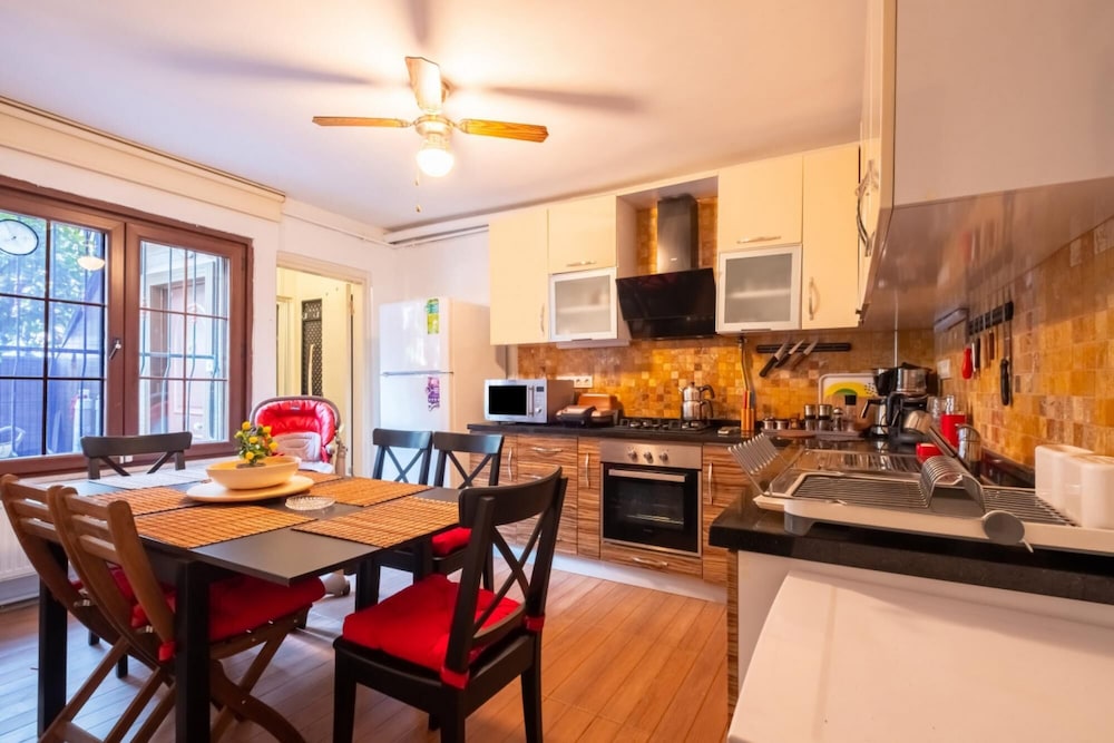 Flat With Garden Close to Coast in Uskudar