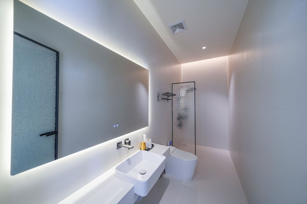 Pool villa with slide karaoke kitchen