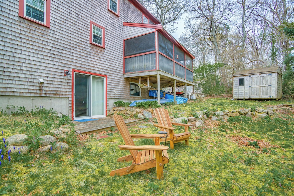 Beach & Lake Access: Home w/ Porch in Mashpee!