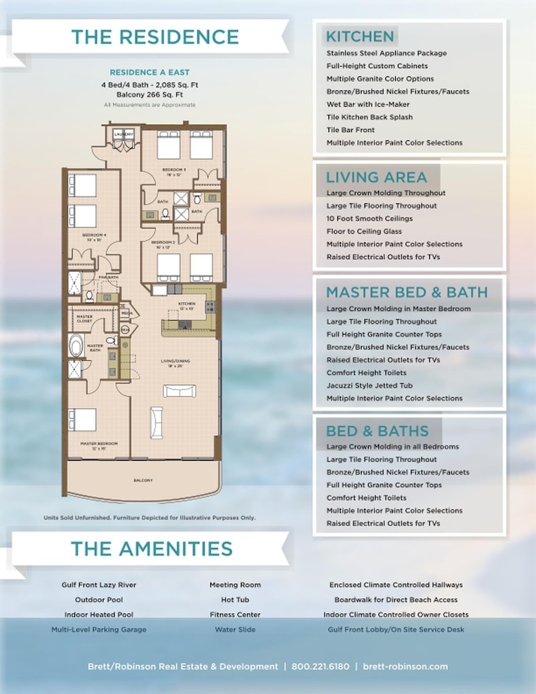 Phoenix Gulf Shores Ii 905 4 Bedroom Condo