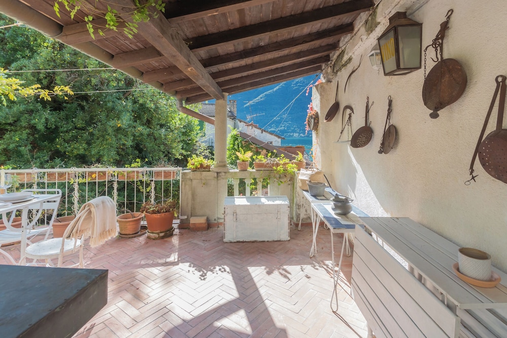 Terrace on Orrido di Nesso Waterfall by Rent all Como
