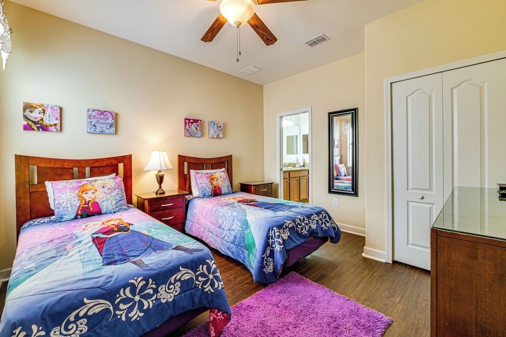 Private Game Room + Pool: Resort Home Near Orlando