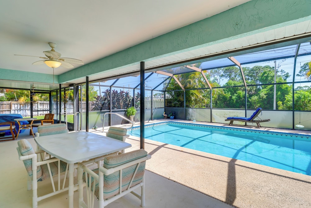 2 Mi to Water: Sebastian Home w/ Pool!