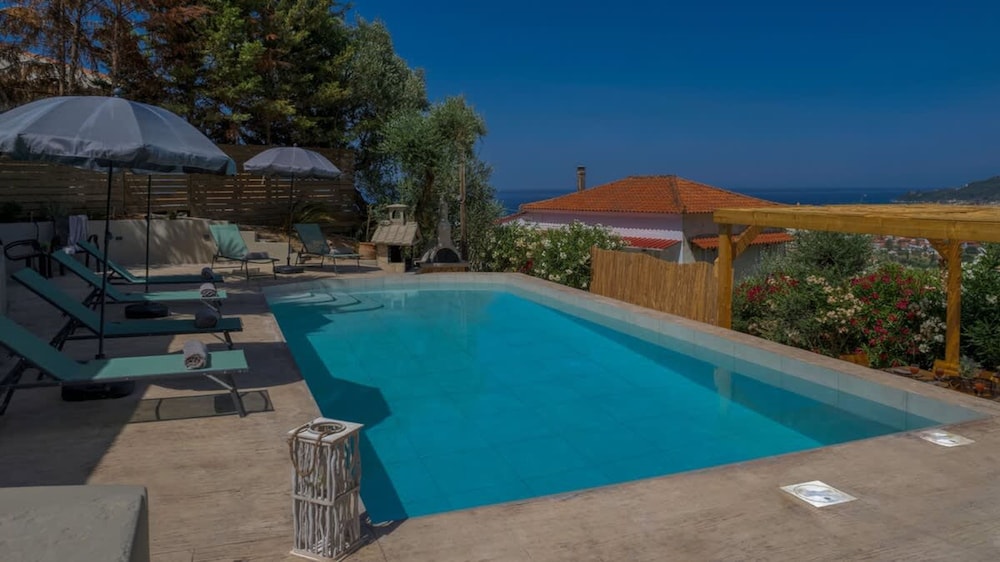 Zante Luxury Seaview Villa With Private Pool