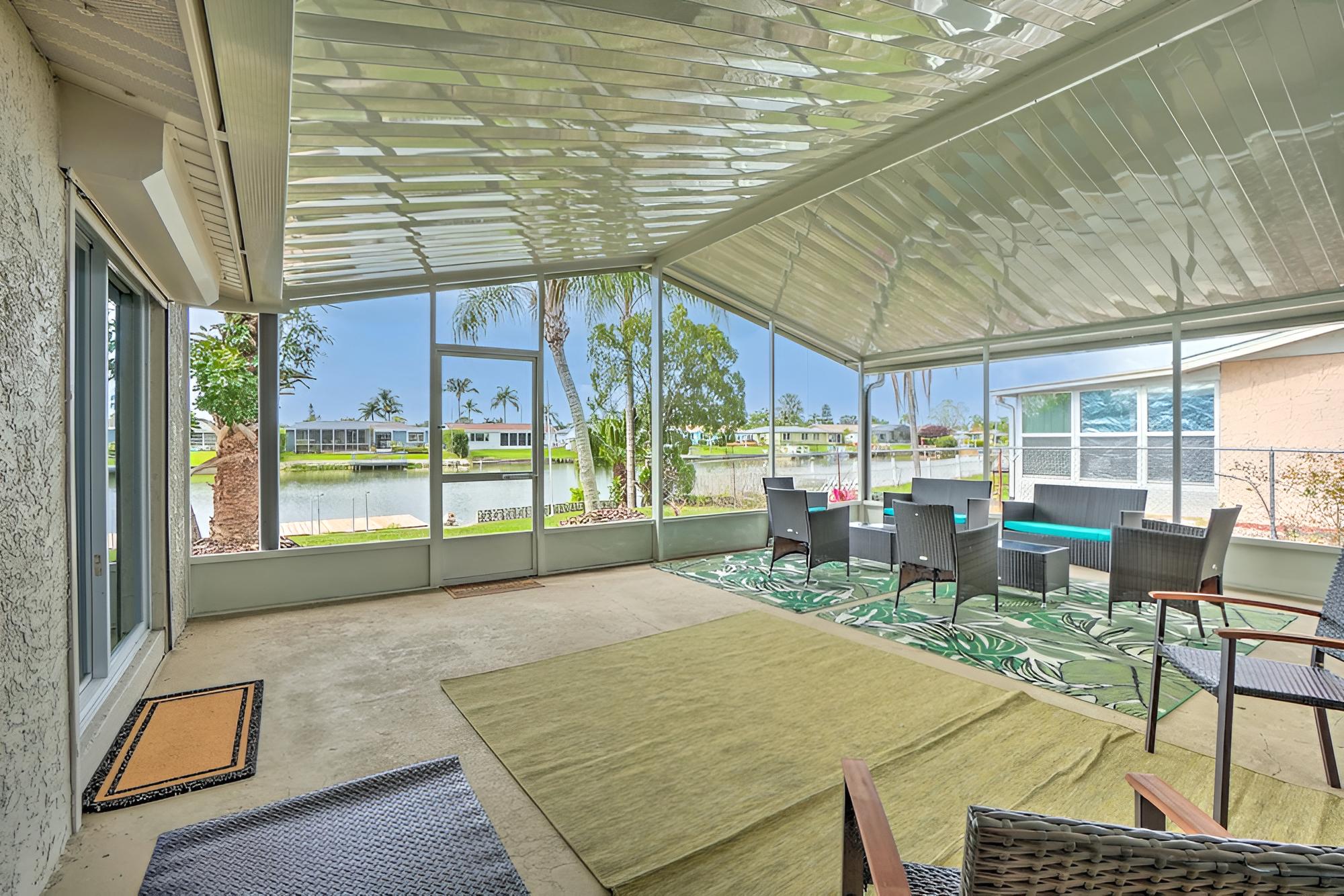 Beautiful Holiday Home w/ Dock & Furnished Lanai! view 2