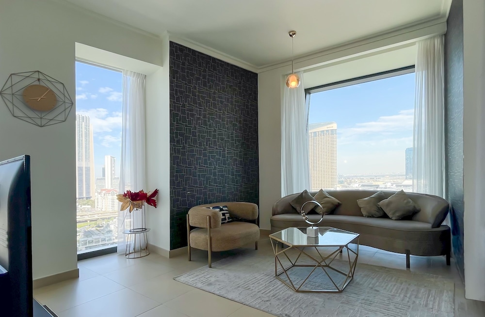 Elite LUX Holiday Homes - 3BR Full Burj Khalifa Fountain Views in Downtown
