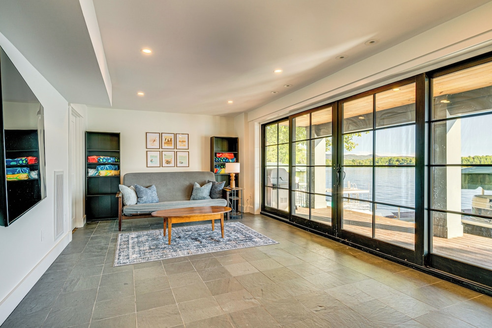 Scenic Views, Private Dock: Lake Bomoseen Retreat!