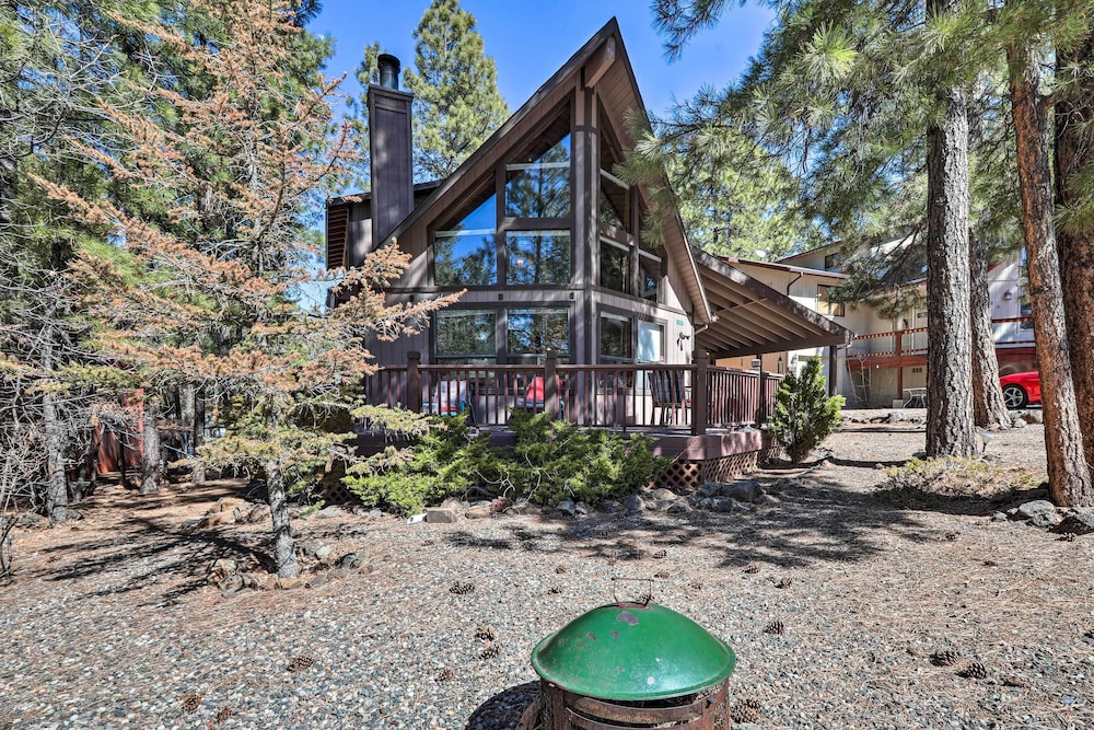 Fire Pit & Wraparound Porch: Munds Park Cabin! view 3