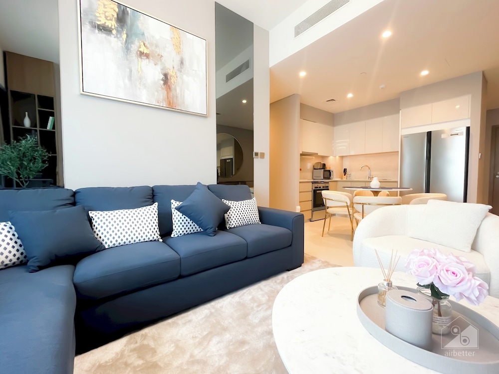 Extreme Luxury Burj Royal Balcony and Downtown View