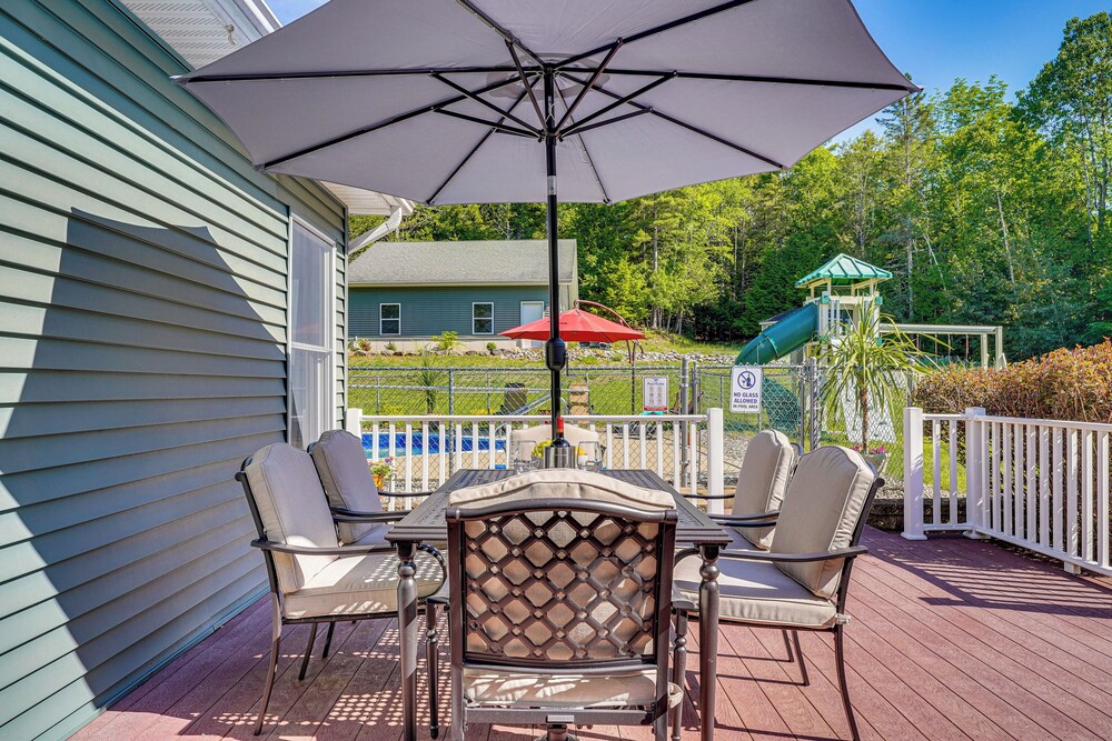 Adirondack Retreat w/ Heated Pool & Scenic Views! view 3