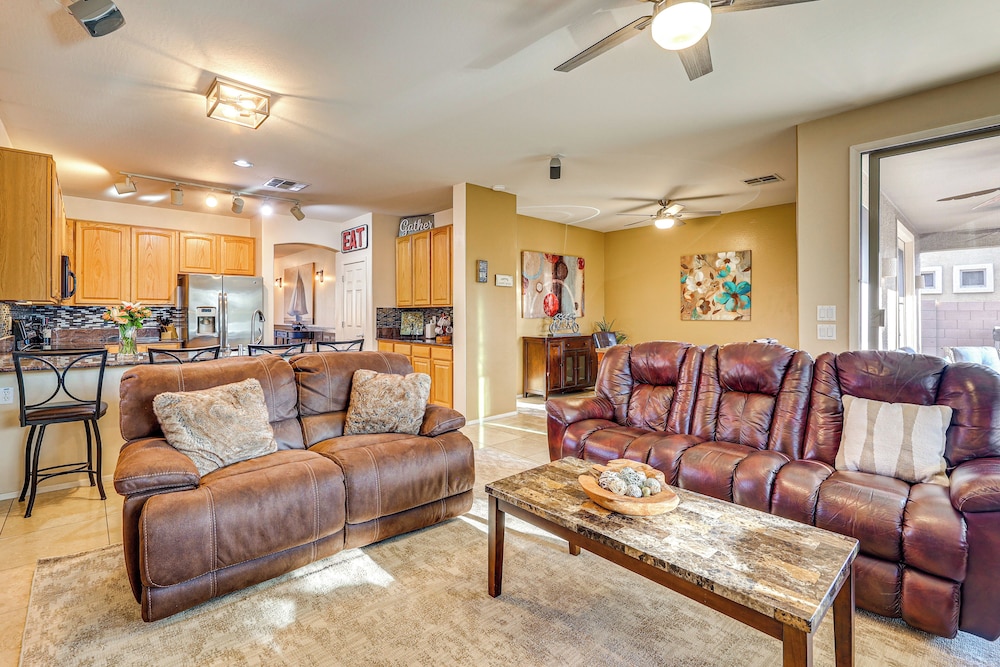 Hot Tub & Heated Pool: Home in Estrella Mtn Ranch