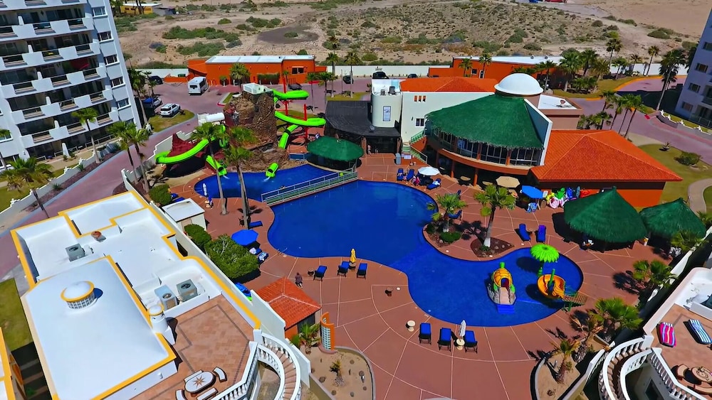 Spectacular 2 Bedroom End Unit on Sandy Beach at Las Palmas Resort B-601 2 Condo by RedAwning