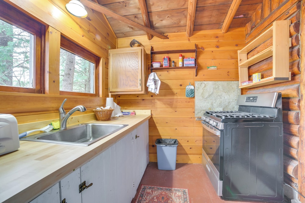Steps to Beach: Lake Cabin Retreat in Levering!