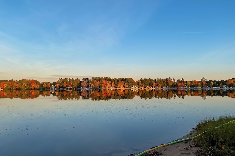 Lakefront Retreat w/ Pedal Boat & Dock in Kalkaska