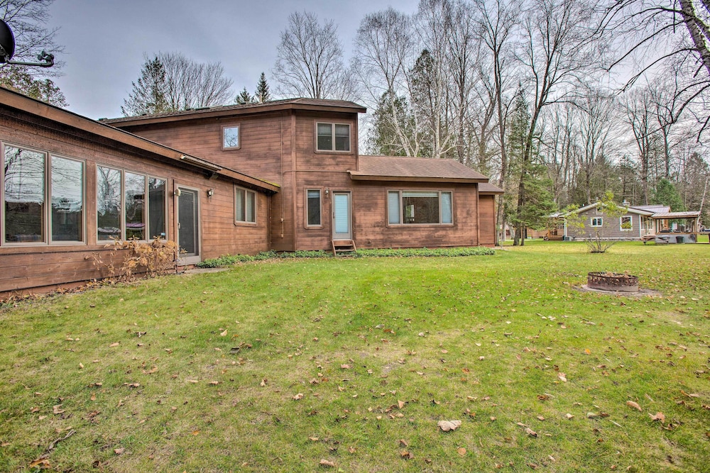 Manton Riverfront Cabin - Grill, Fire Pit  Kayaks - Property Image 3