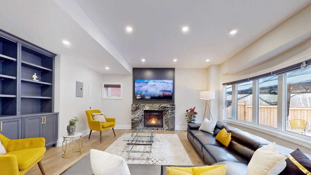 Family Modern Walkout Basement w Sauna Ski Resort 30min