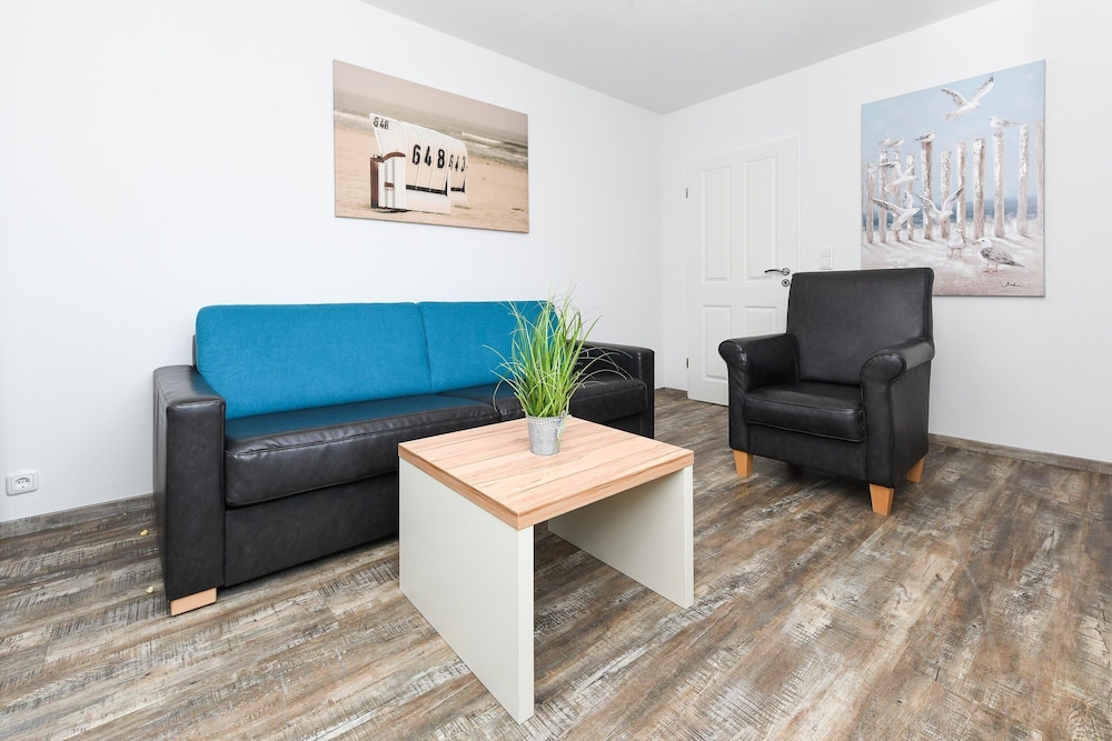 Ferienwohnung Balkon zur Sonnenseite in Bensersiel