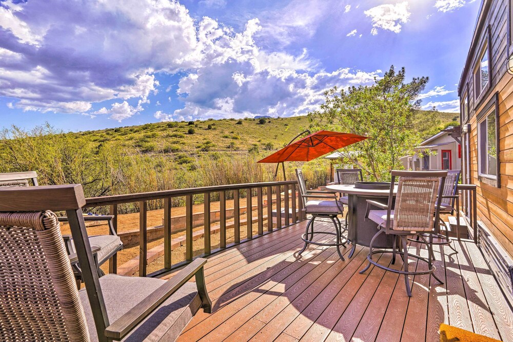 Modern Clarkdale Tiny Home on Mingus Mountain