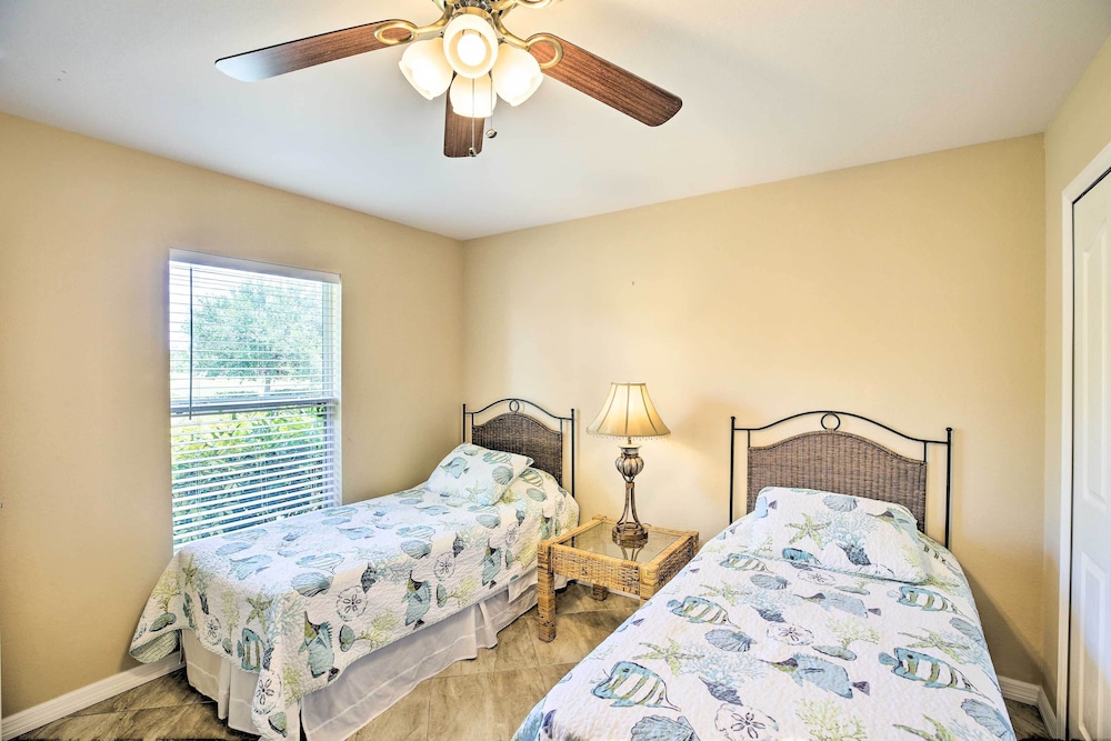 Dock & Canal Access: Cape Coral Family Home view 3