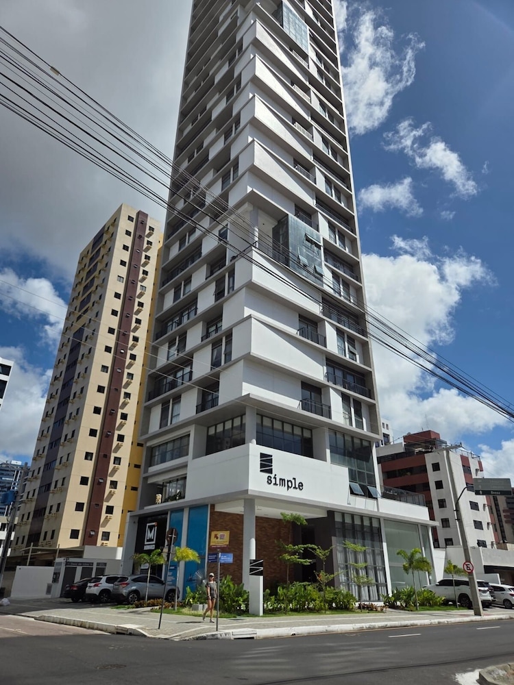 Bela Hospedagem - 1701 Simple Smart, vista mar