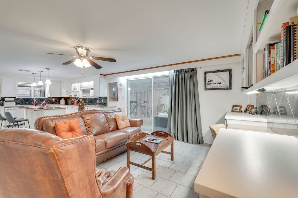 4 Mi to Uptown! Quiet Greenwood Stay w/ Patio
