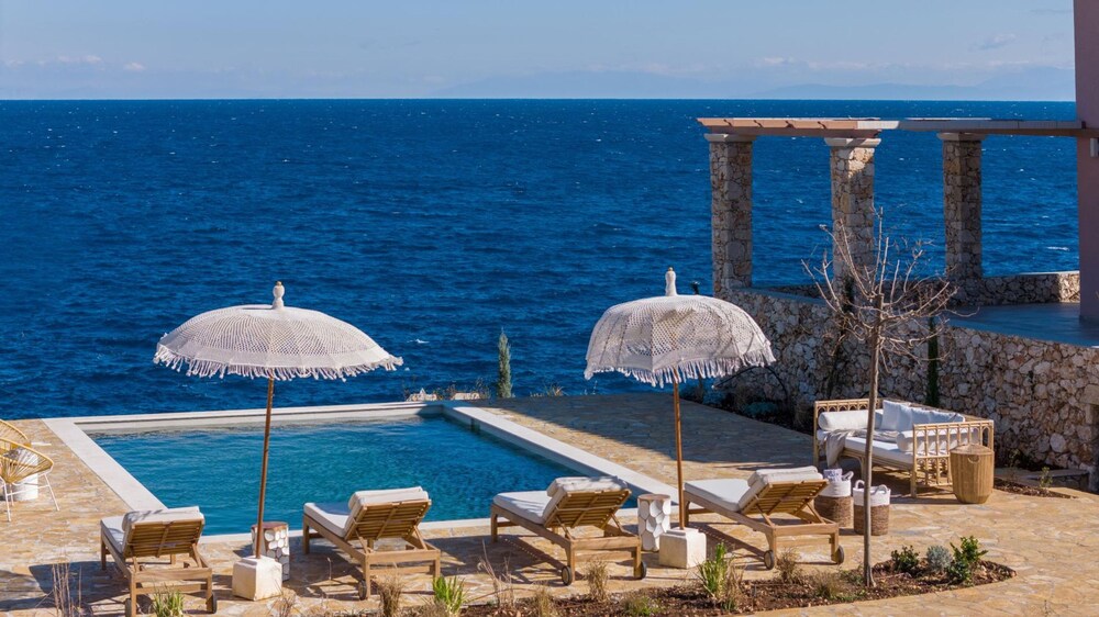 Evilia Beach Villa With Private Pool