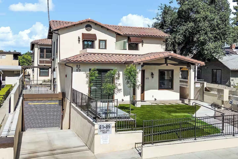 Elegant Pasadena Homew Patio Parking Near Old Town