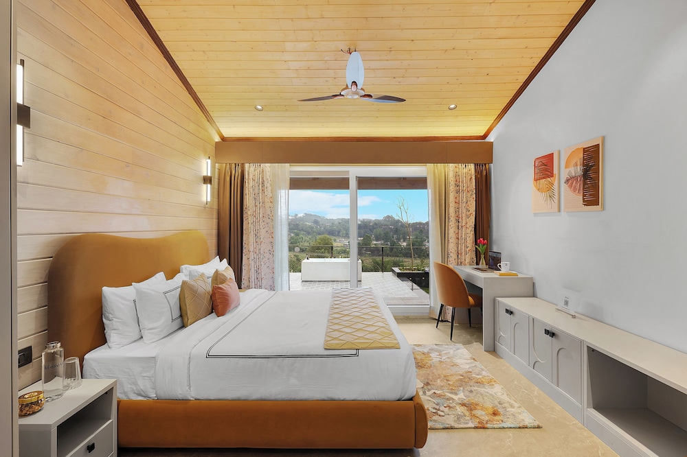 Elivaas Esh Cottage Willow | Hillside 1-room With Lush Garden, Common Pool Location